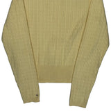 Tommy Hilfiger Cardigan - XL Yellow Cotton