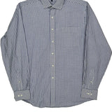 Tommy Hilfiger Checked Shirt - Large Blue Cotton