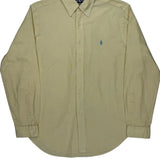 Ralph Lauren Shirt - Large Yellow Cotton