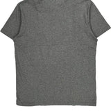 Puma Polo Shirt - Large Grey Cotton