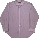 Ralph Lauren Checked Shirt - 2XL Purple Cotton