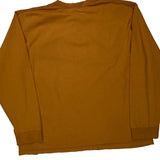 Timberland Graphic Long Sleeve T-Shirt - Large Brown Cotton