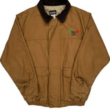 Flame Resistant Bulwark Workwear Jacket - Large Brown Cotton Blend