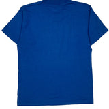 Age 14 Fruit Of The Loom Single Stitch T-Shirt - Large Blue Cotton Blend