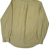 Polo By Ralph Lauren Shirt - Medium Yellow Cotton