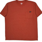 Dickies T-Shirt - XL Red Cotton Blend