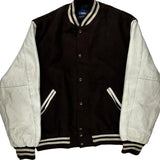 Padua Holloway Varsity Jacket - XL Black Wool Blend