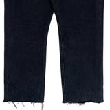 501 Levis Jeans - 34W 27L Black Cotton