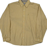 Carhartt Checked Shirt - Large Yellow Cotton