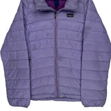 Age 10-12 Patagonia Puffer - Large Purple Polyester