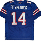 Buffalo Bills Reebok Nfl Football Jersey - Large Blue Polyester