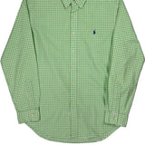 Ralph Lauren Checked Shirt - Medium Green Cotton