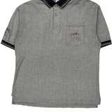 Town & Country Sports Center Harley Davidson Polo Shirt - Large Gray Cotton