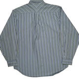 Tommy Hilfiger Striped Shirt - Medium Blue Cotton