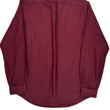 Polo By Ralph Lauren Shirt - Large Burgundy Cotton