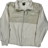 The North Face Fleece Jacket - Large Cream Polyester
