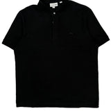 Lacoste Polo Shirt - XL Black Cotton