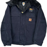 Safety Award Carhartt Jacket - Large Navy Cotton