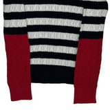Tommy Hilfiger Striped Jumper - Medium Multicoloured Cotton