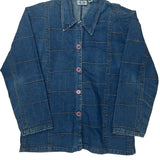 Caren Sport Denim Jacket - 2XL Blue Cotton
