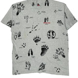 Oregon Caves Fruit Of The Loom Single Stitch T-Shirt - 2XL Grey Cotton