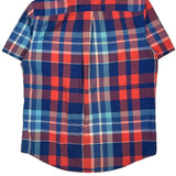 Tommy Hilfiger Checked Short Sleeve Shirt - Medium Multicoloured Cotton