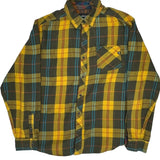Marmot Checked Flannel Shirt - XL Blue Cotton