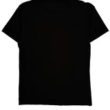 Winnie The Pooh Disney Cartoon T-Shirt - Small Black Cotton