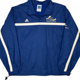 Track & Field Adidas Windbreaker - Large Blue Polyester