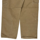 Carhartt Carpenter Trousers - 34W 29L Brown Cotton
