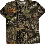 Mossy Oak Camo T-Shirt - Large Multicoloured Cotton