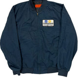 Gm Powertrain Tonawanda Engine Red Kap Bomber Jacket - XL Navy Polyester Blend