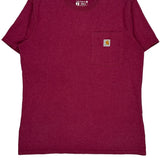 Carhartt T-Shirt - Medium Red Cotton