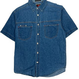 Wrangler Denim Shirt - Medium Blue Cotton