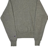 Reverse Weave Champion Hoodie - XS Grey Cotton Blend
