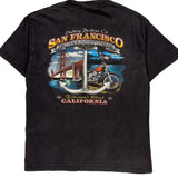 San Francisco Harley Davidson Graphic T-Shirt - Large Black Cotton