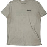 Responsibili-Tee Patagonia Graphic T-Shirt - XL Beige Cotton