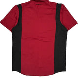 Oakley Striped Short Sleeve Shirt - Large Black Cotton