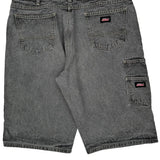 Dickies Denim Shorts - 36W 12L Gray Cotton
