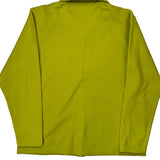 The North Face Fleece Jacket - Large Yellow Polyester