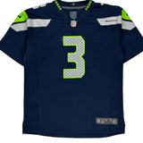 Seattle Seahawks Nike Nfl Football Jersey - Large Navy Polyester