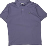 Lacoste Polo Shirt - Medium Purple Cotton