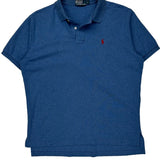 Polo By Ralph Lauren Polo Shirt - Large Blue Cotton
