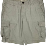 Tommy Hilfiger Cargo Shorts - 40W 9L Beige Cotton