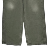 Carhartt Carpenter Trousers - 34W 34L Grey Cotton