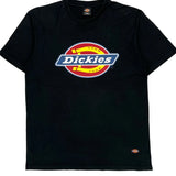 Dickies T-Shirt - Large Black Cotton