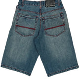 Southpole Baggy Denim Shorts - 30W 13L Blue Denim