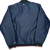 Champion Spellout Bomber Jacket - XL Navy Polyester