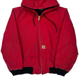 Carhartt Jacket - Small Red Cotton