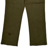 Weatherproof Cargo Pants - 34W 32L Green Cotton